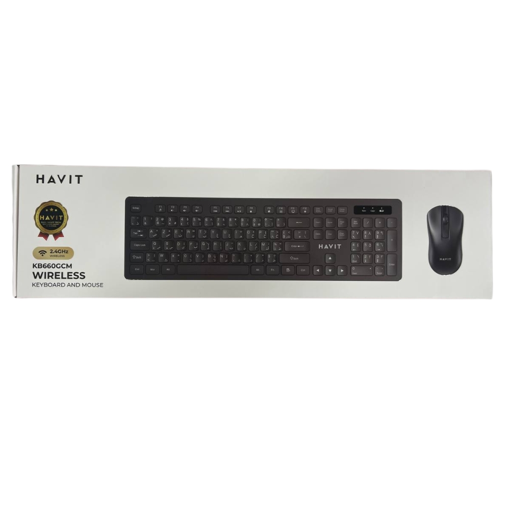CLAVIER SOURIS S/F HAVIT KB660GCM