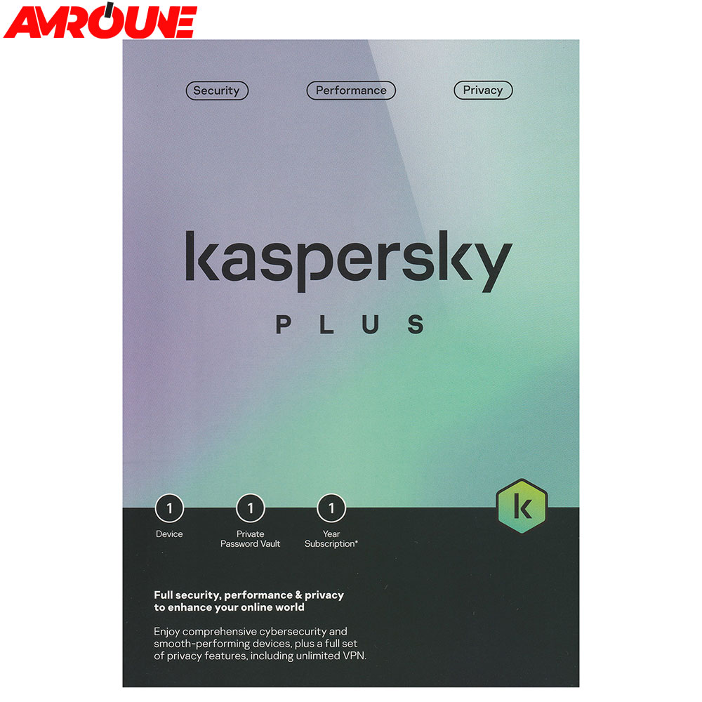 ANTIVIRUS KASPERSKY PLUS --- 1 PC--- SLIM V.Fr VPN