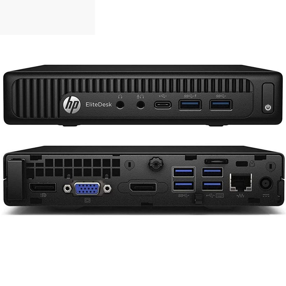 Unité MINI HP 800 G2 I5 6EM /8G /256GB/USB 3.0 VGA / Display Port + (Chargeur Originale)