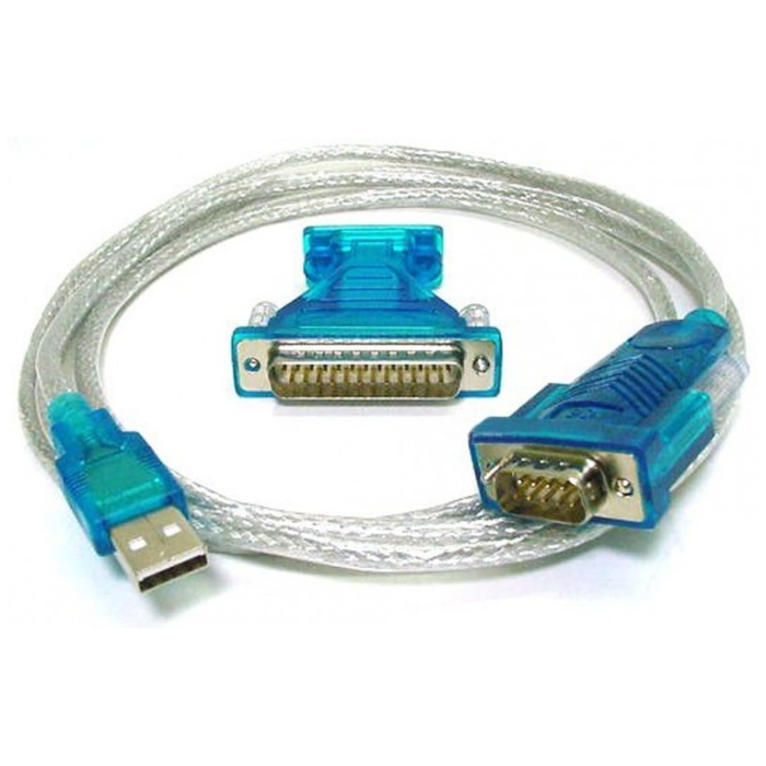 CABLE USB TO RS232 +ADAPTATEUR