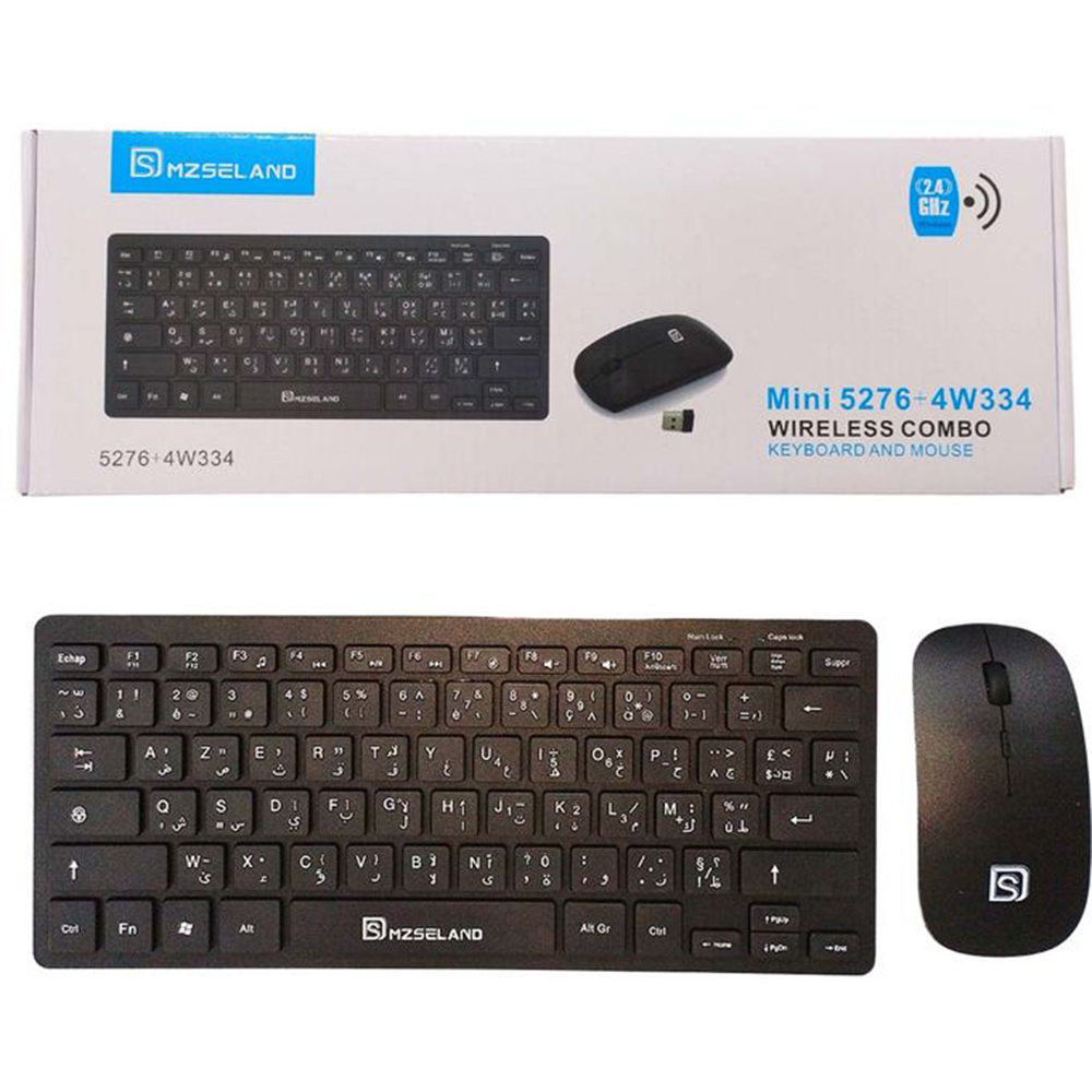COMBO CLAVIER SOURIS SAN FIL KB 5276