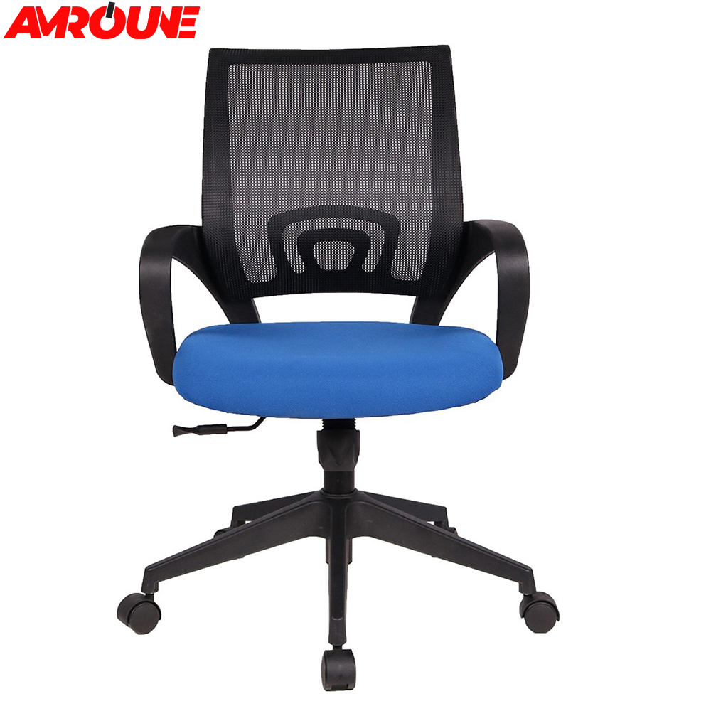 CHAISE OPERATEUR FILET OP-938 ASSISE BLUE DOS NOIR