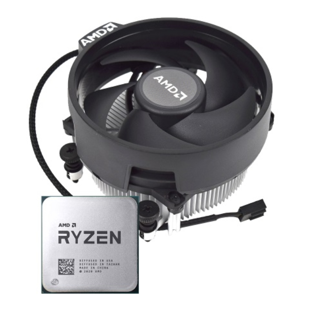 Processeur AMD AM4 RYZEN 5 5600X 6-COEURS 12-THREADS 3.7 GHZ 32MO CACHE 65W +VENTILATEUR