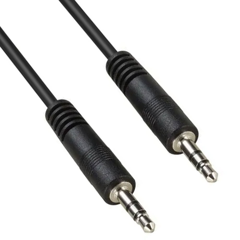 CABLE AUDIO JACK M/M AUXILIAIRE 1.5M