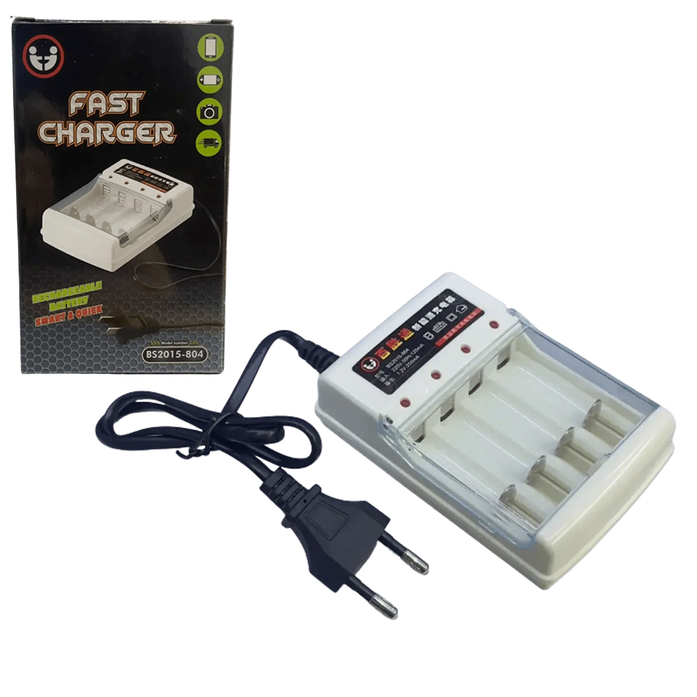 CHARGEUR DE PILLE 4 EMPLACMENTS BS804