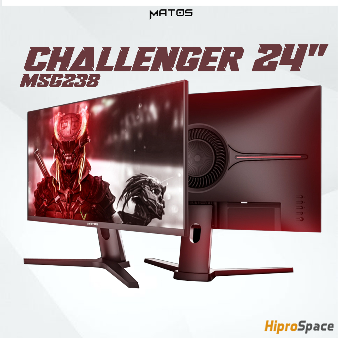 ECRAN MATOS GAMING 24" challenger MSG238 180Hz 0.5ms IPS