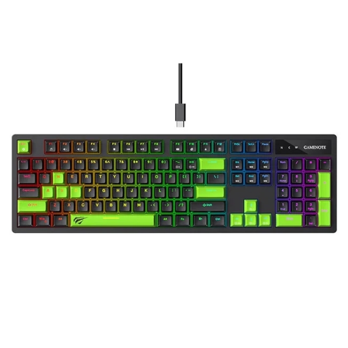 CLAVIER HAVIT MECANIQUE KB-893L SWITCH BLUE - 100%