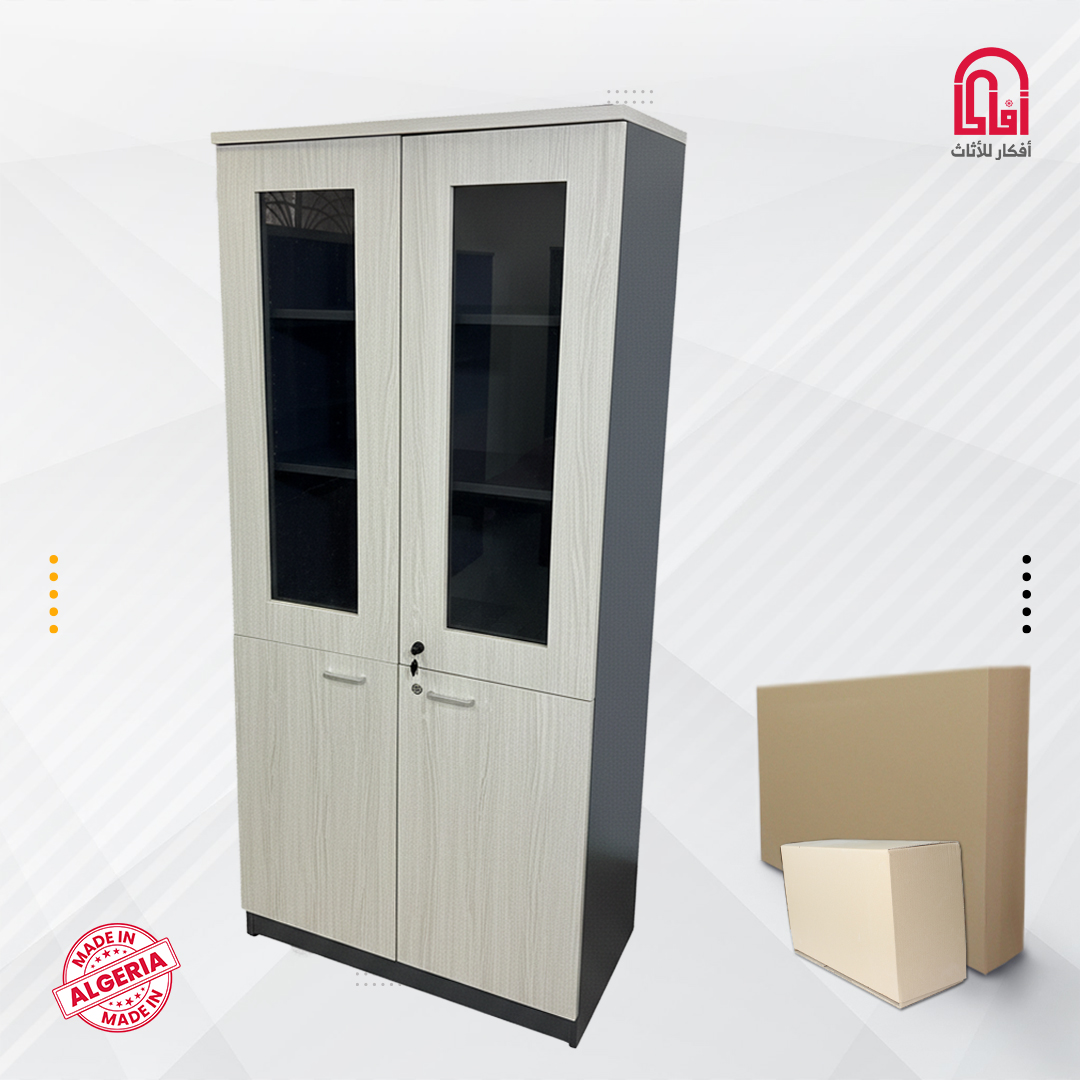 ARMOIRE VITREE AVEC BAGETTE ( L180 X H82) / ERA ERABLE