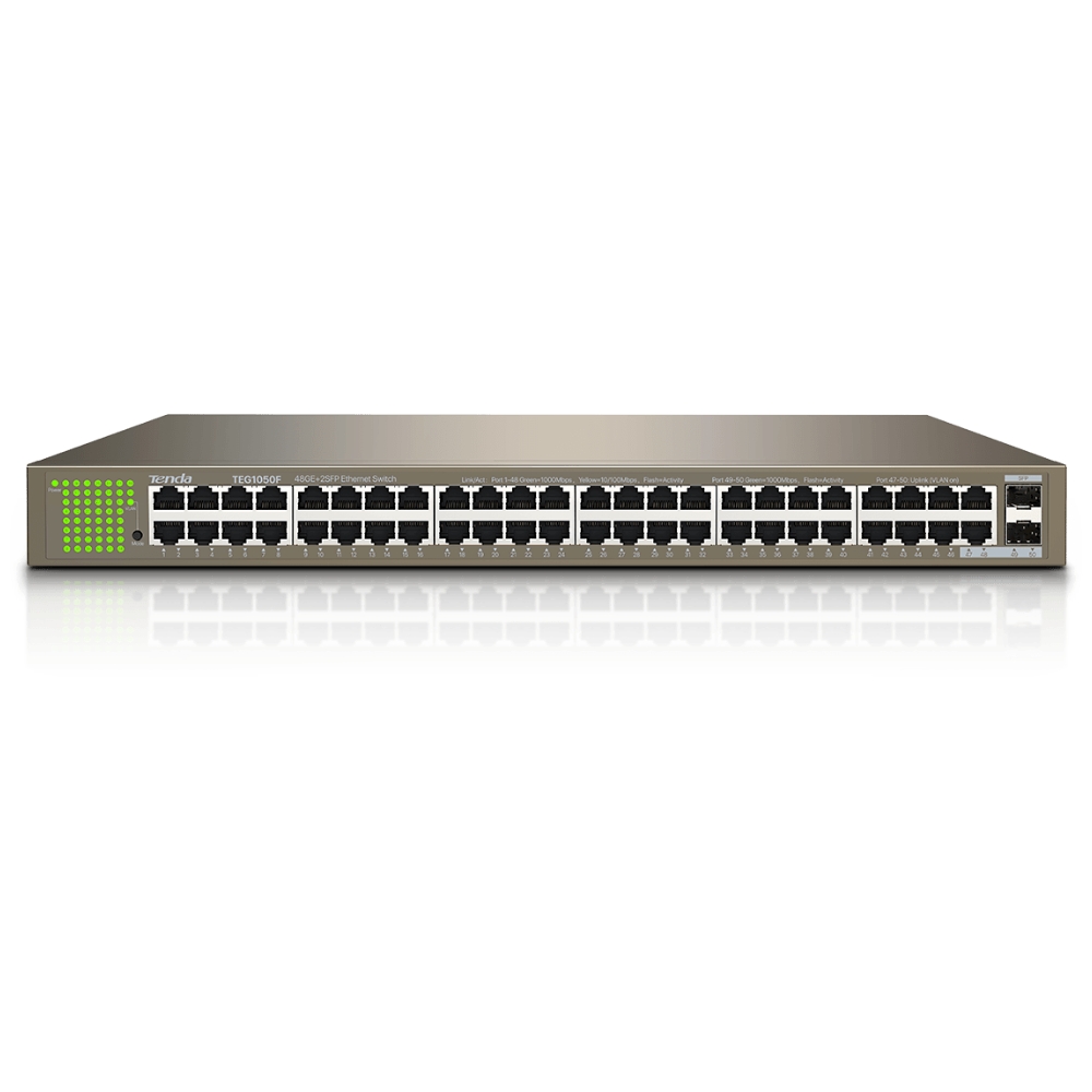 Switch Tenda 48 GE+2SFP TEG1050F