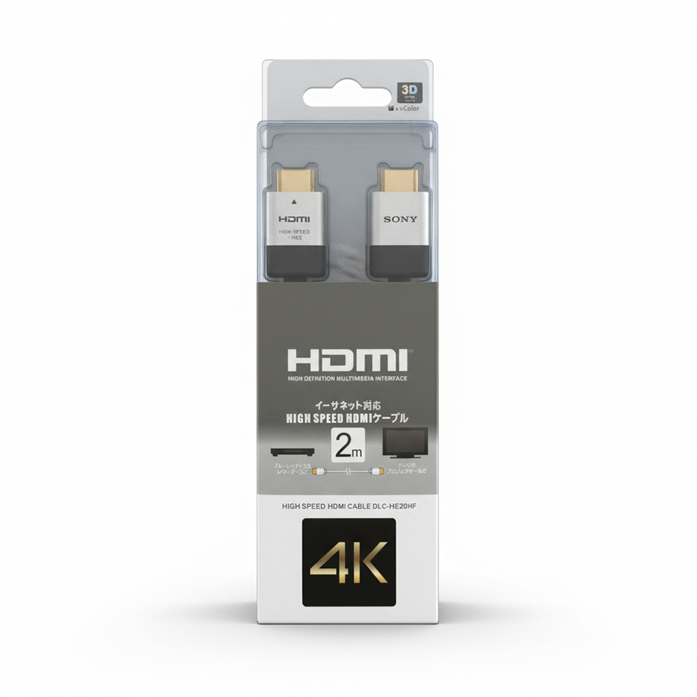 CABLE HDMI 2M PLAT 4K