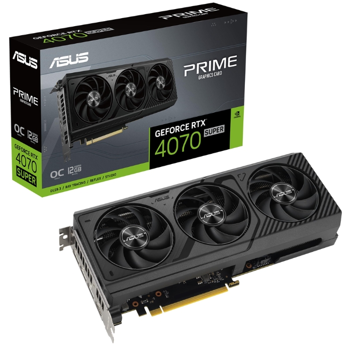 CARTE GRAPHIQUE ASUS PRIME RTX4070 12G 3VENT 90YV0J19-MONA00