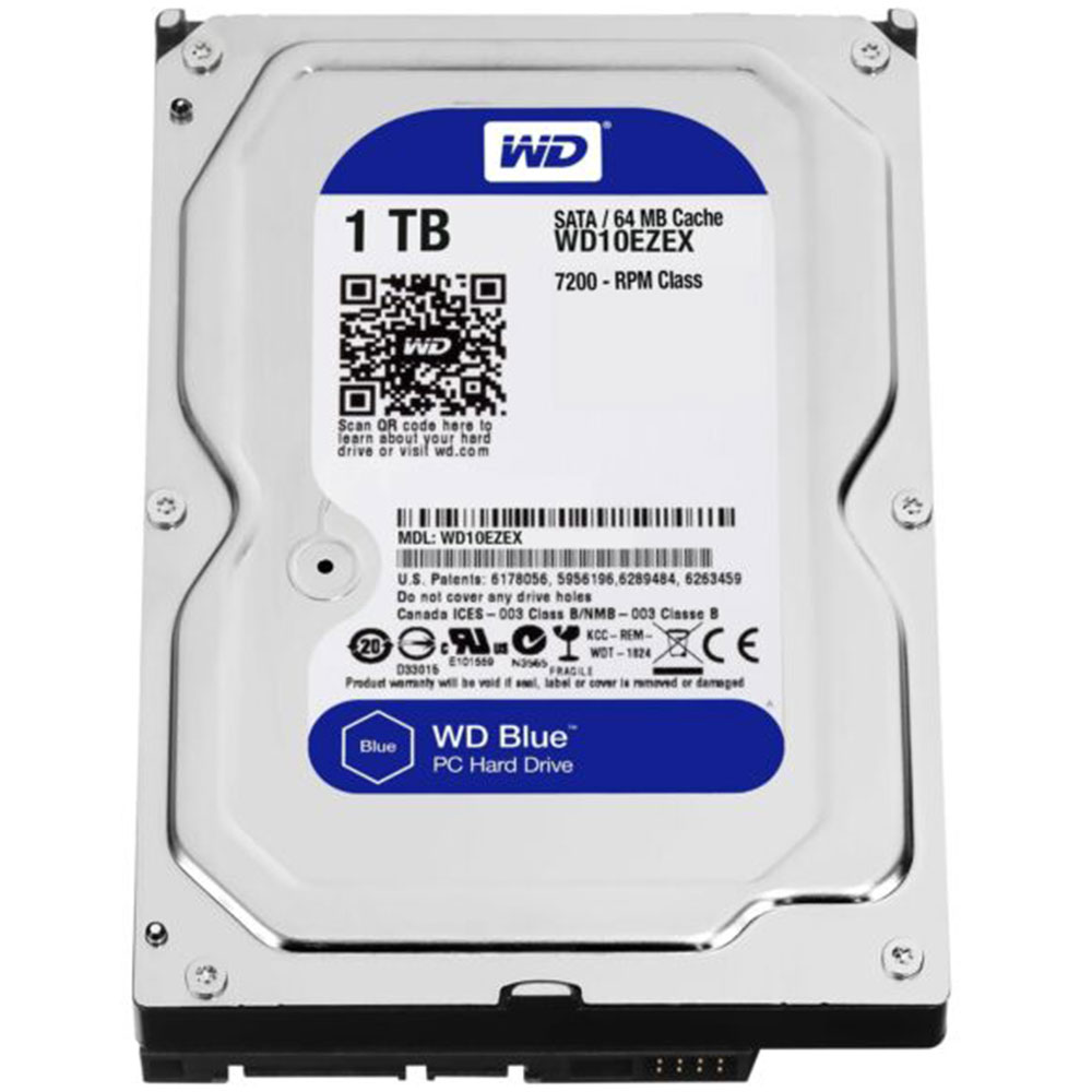 DISQUE DUR 3.5" 1TB WD SATA BLEU NEW