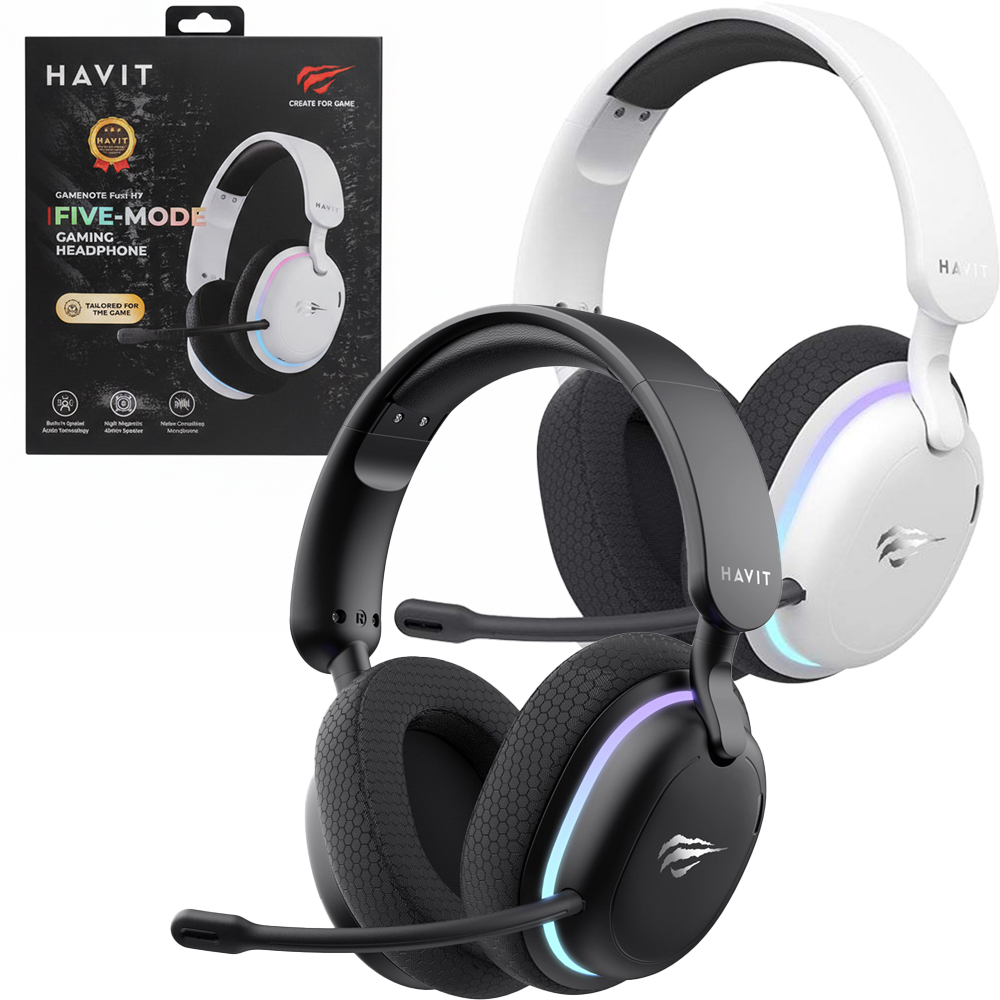 CASQUE GAMER HAVIT FUXI-H7 FIVE MODE 2.4G+BT+TC+UC