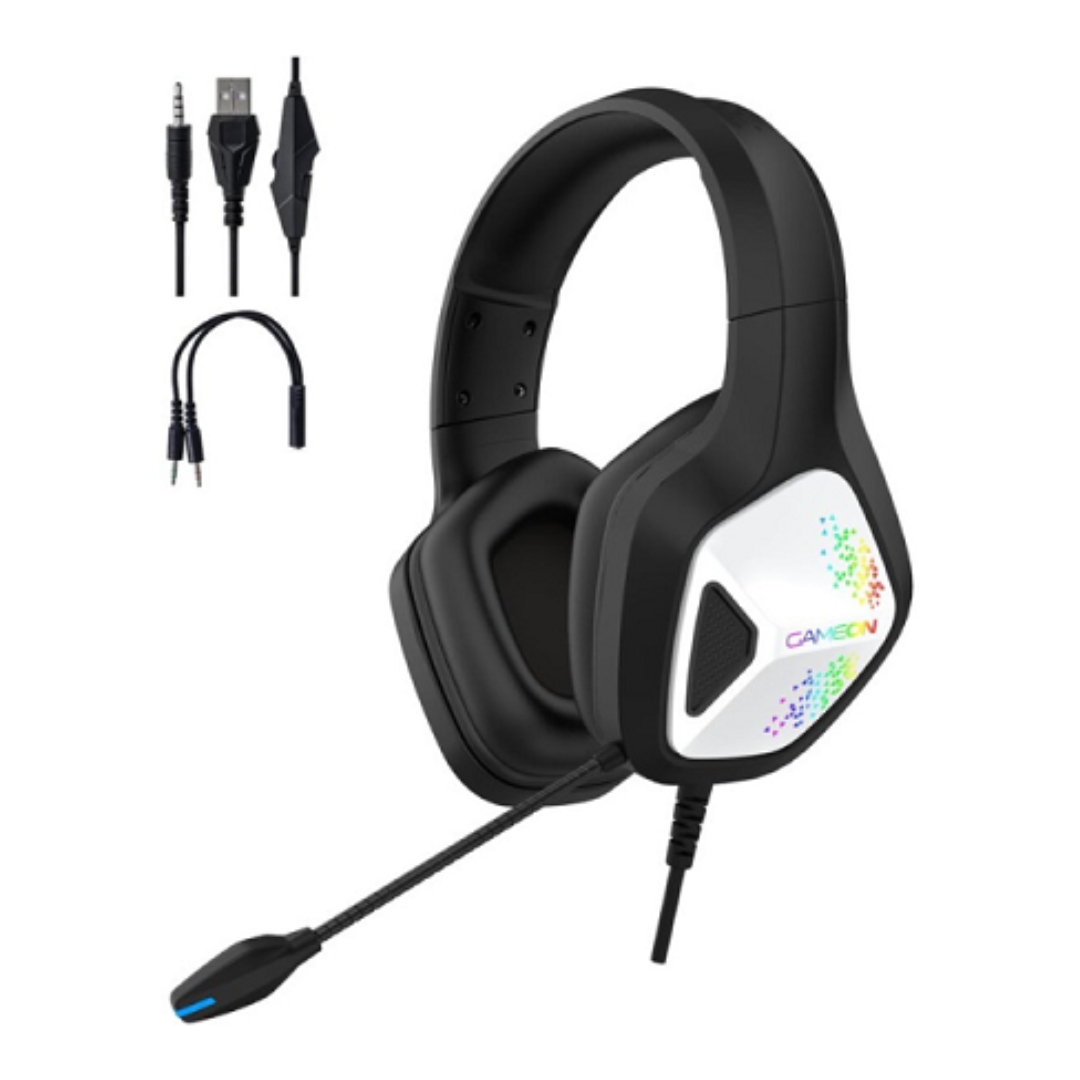 CASQUE GAMING GAMEON GOK905 RGB BLACK
