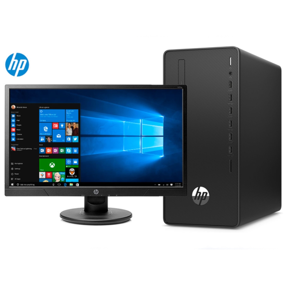 PC DE BUREAU HP Pro G4 MT /i7-10700 2.9 Ghz / 8Go DDR4 /1To / DVD-RW / Free Dos /ecran P22vG4