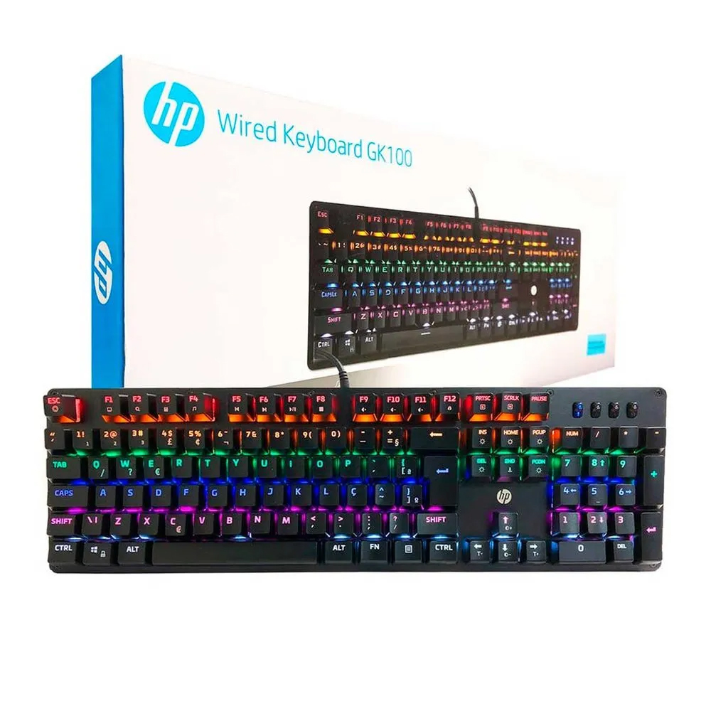 CLAVIER GAMER MECANIQUE HP GK100F ORIGINAL