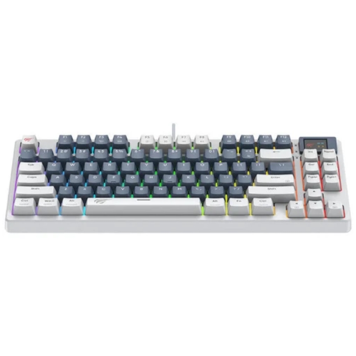 CLAVIER HAVIT MECANIQUE KB-884L SWITCH RED+SCREEN
