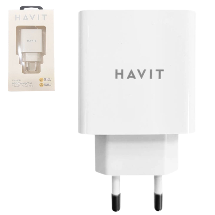 CHARGEUR HAVIT HV U131P 2USB 12W 2.4A