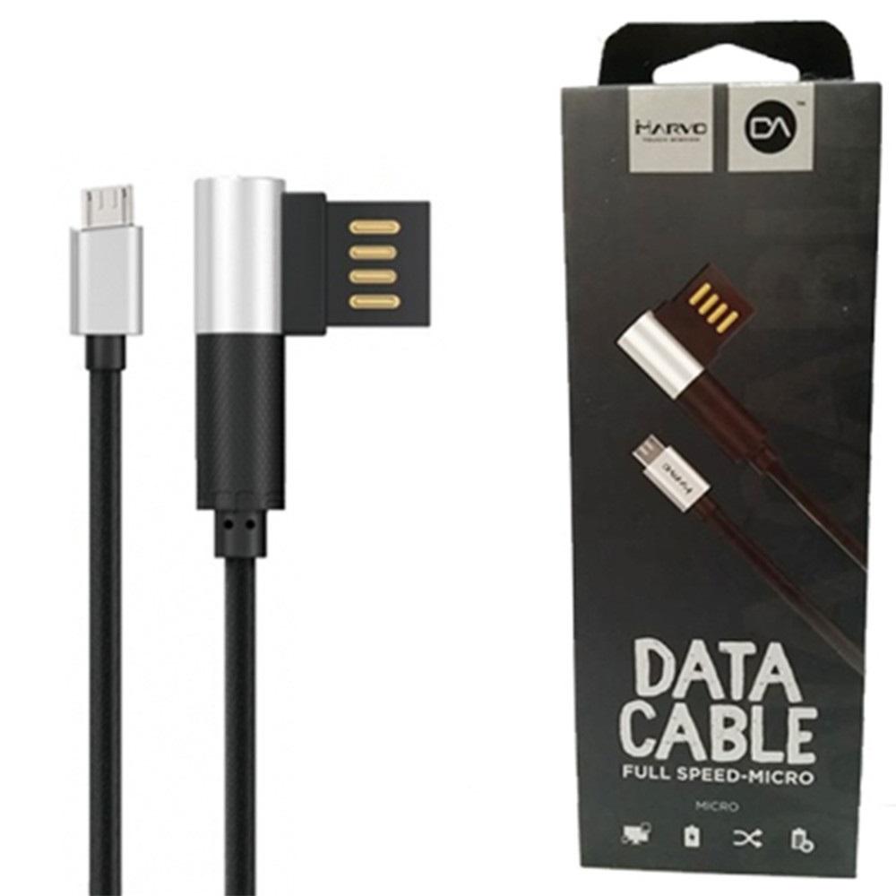 Cable MARVO DA DT0012MSY 90° Android Micro (Im)