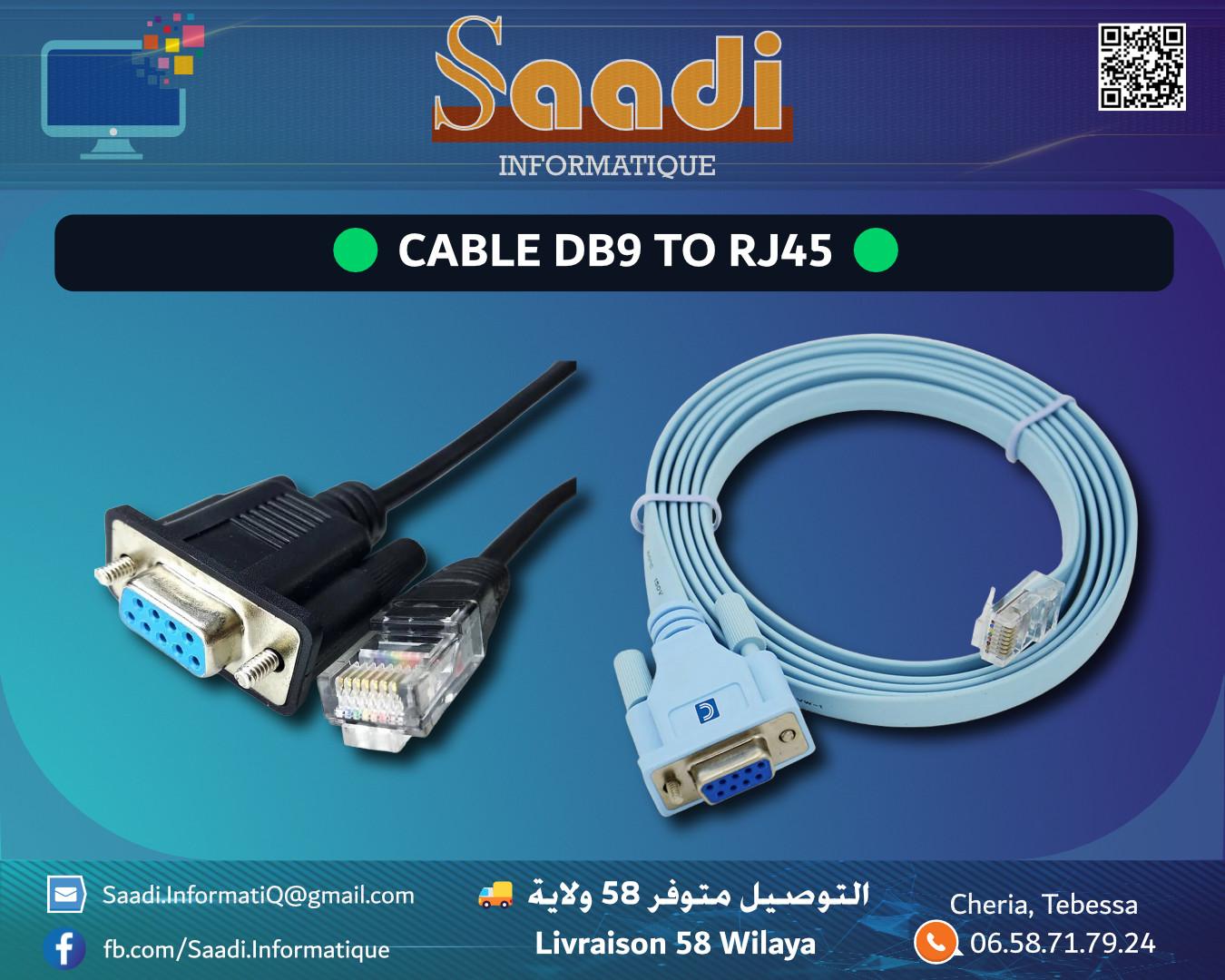 CABLE DB9 TO RJ45