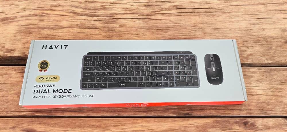 Combo Clavier Souris KB836WB Havit Sans-fil 2.4GHz