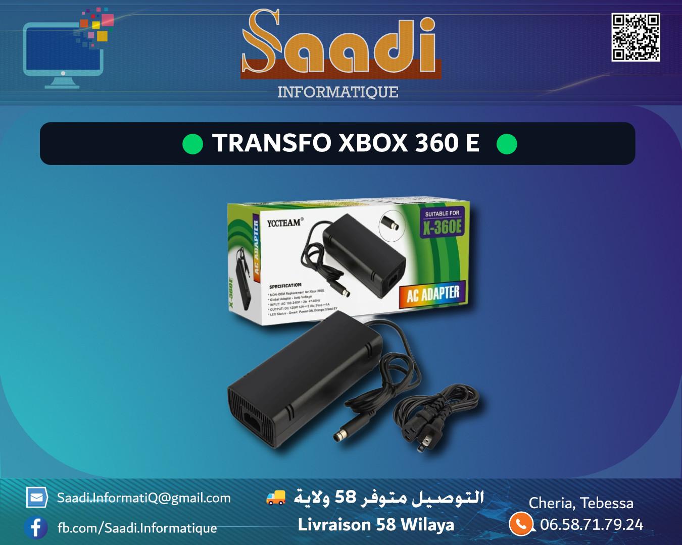 TRANSFO XBOX 360 E