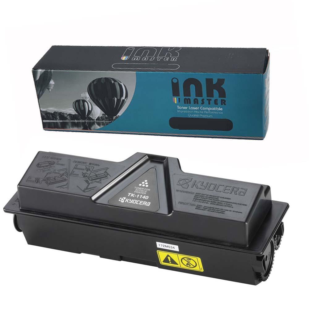 TONER INK MASTER C-TK1140/7.2K-BK-EU BLACK POUR IMPRIMANTES ( Kyocera Mita FS-1035MFP/1135MFP/M2035dn/M2535dn )