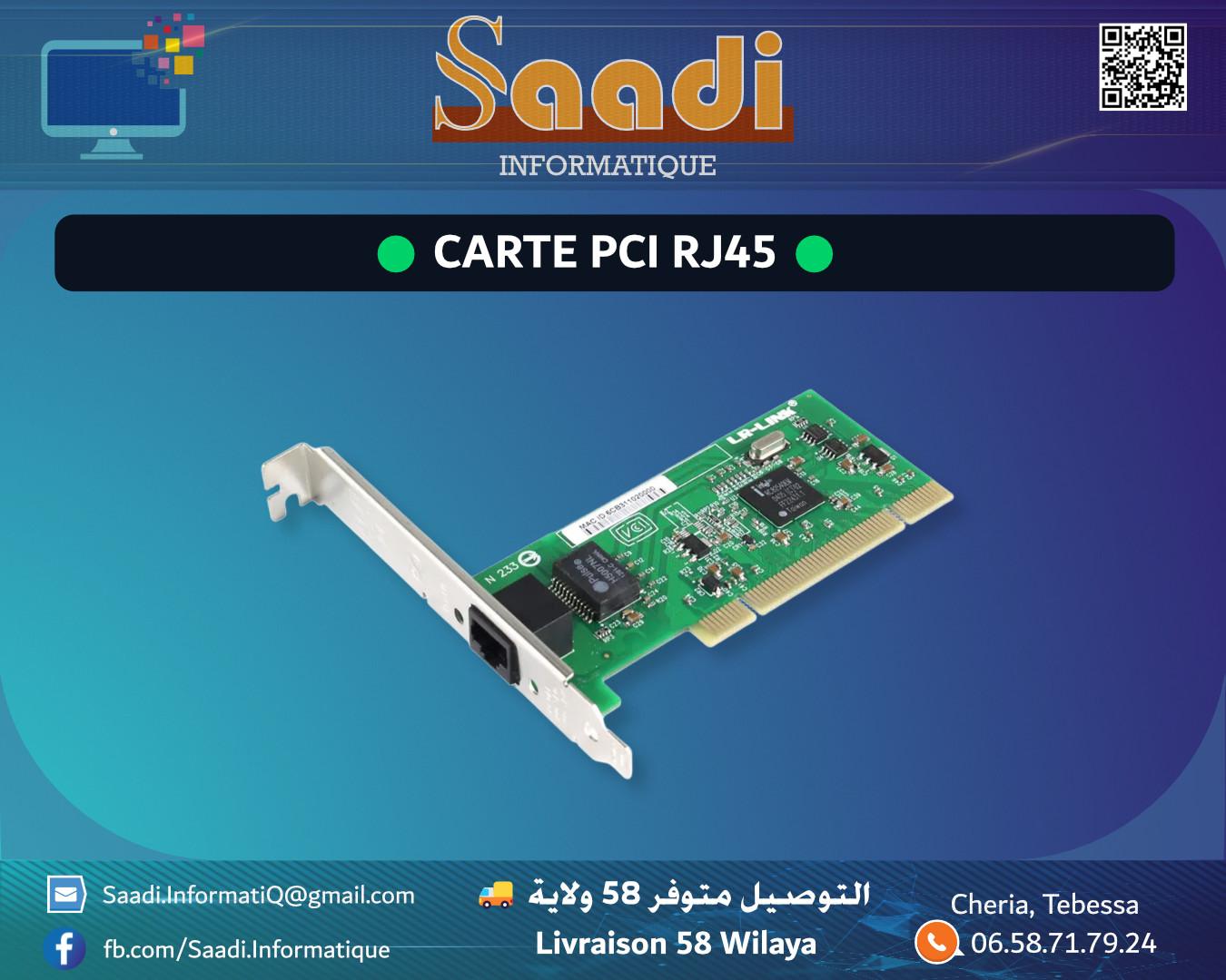 CARTE PCI RJ45
