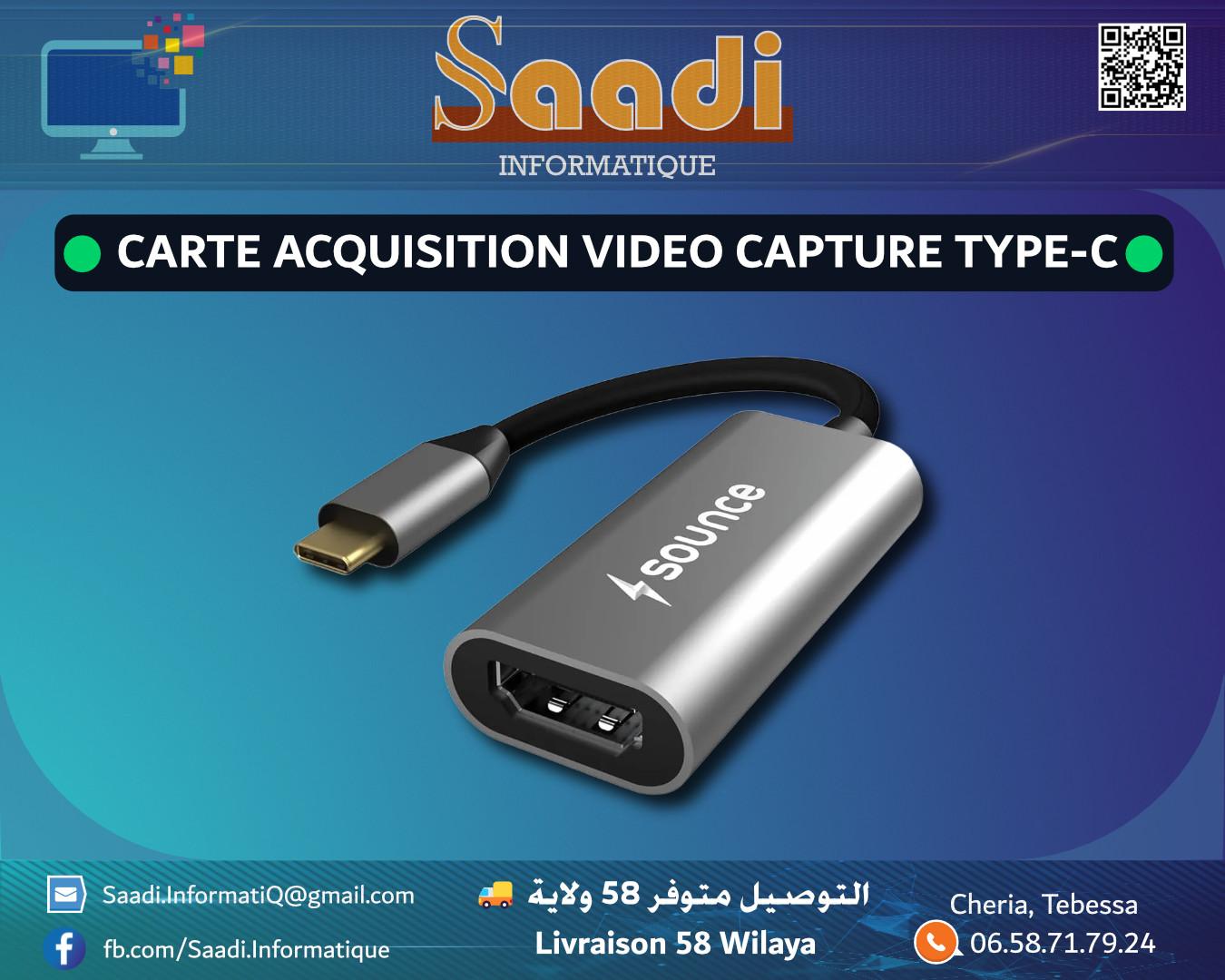 CARTE ACQUISITION VIDEO CAPTURE TYPE-C