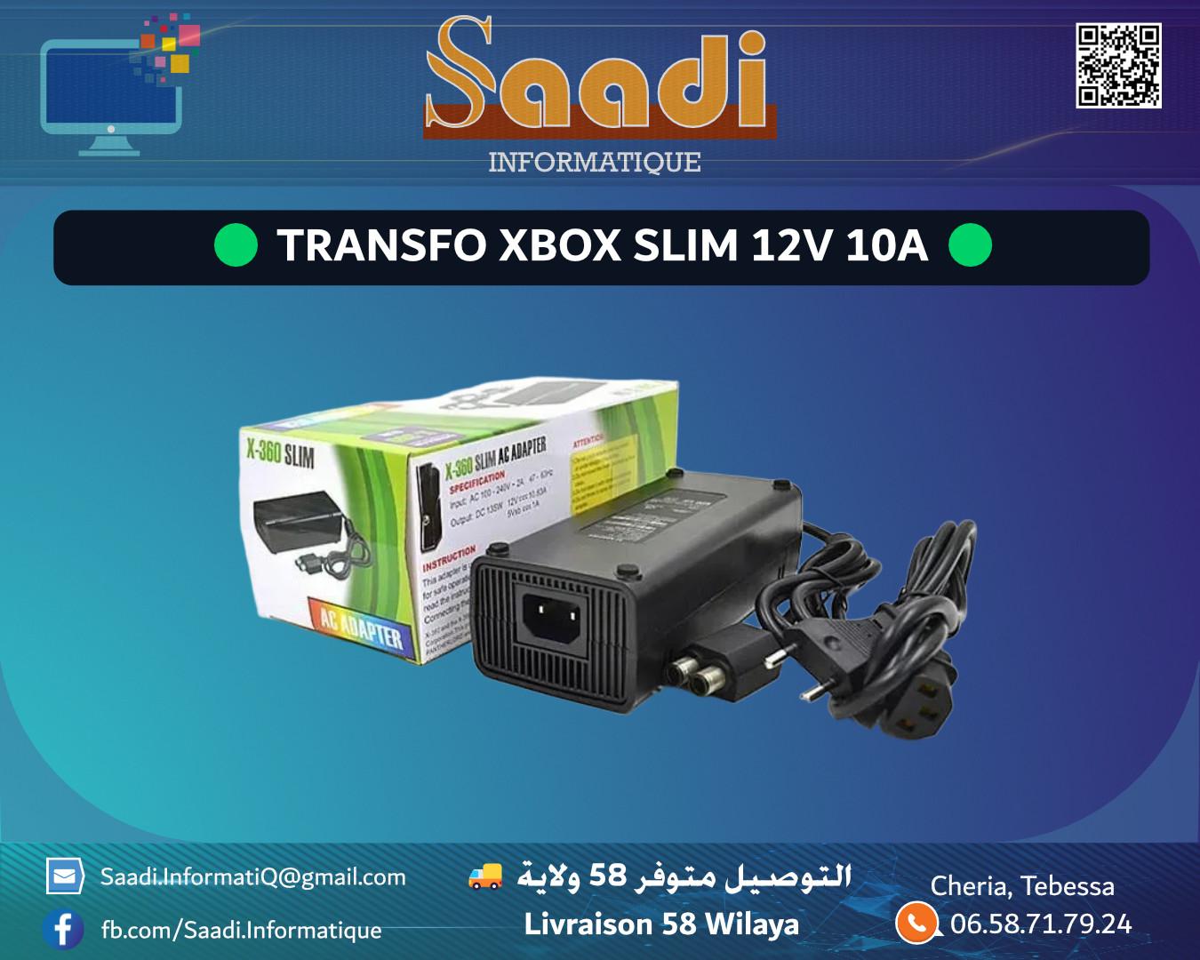 TRANSFO XBOX SLIM 12V 10A