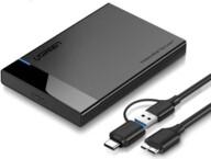 RACK 2.5" 2 IN 1 USB 3.0 + TYPE C