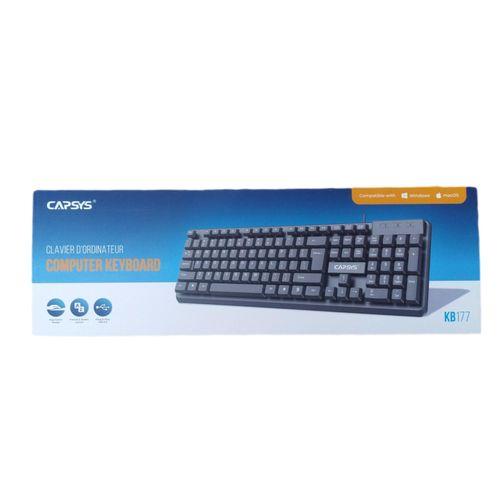 CLAVIER USB CAPSYS KB 177