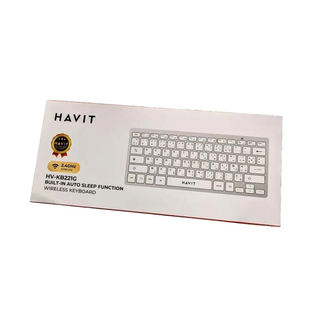 CLAVIER SANS FIL HAVIT KB221-G 2.4G