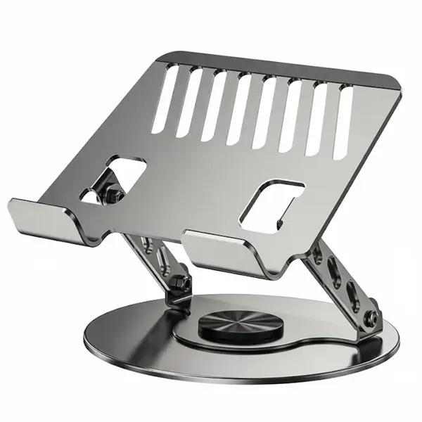 Support Métallique OLA LS2 – Pour PC et Tablette – Rotation 360°