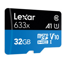 CARTE MEMOIRE MICRO SD 32 GB LEXAR 4K