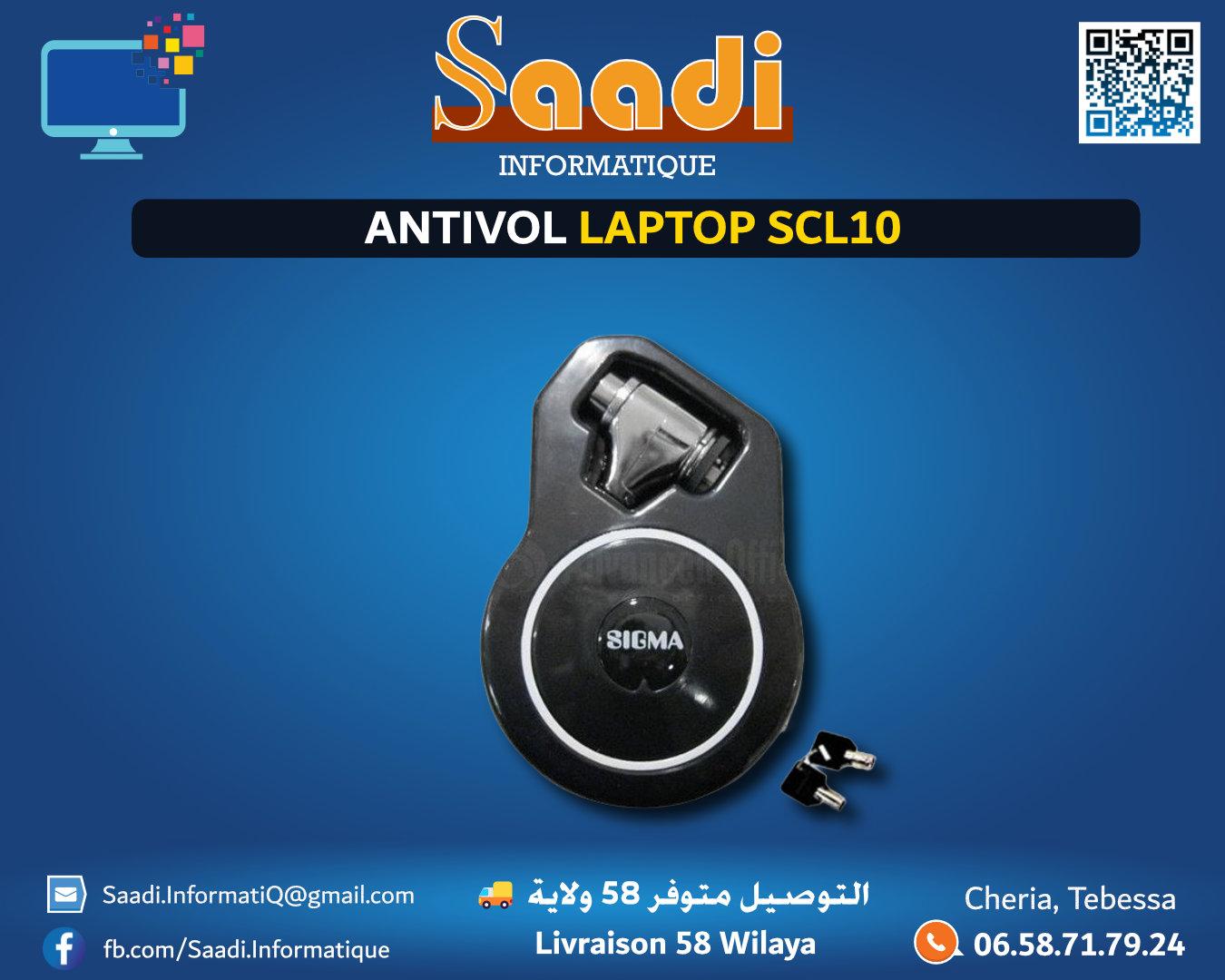 ANTIVOL LAPTOP SCL10
