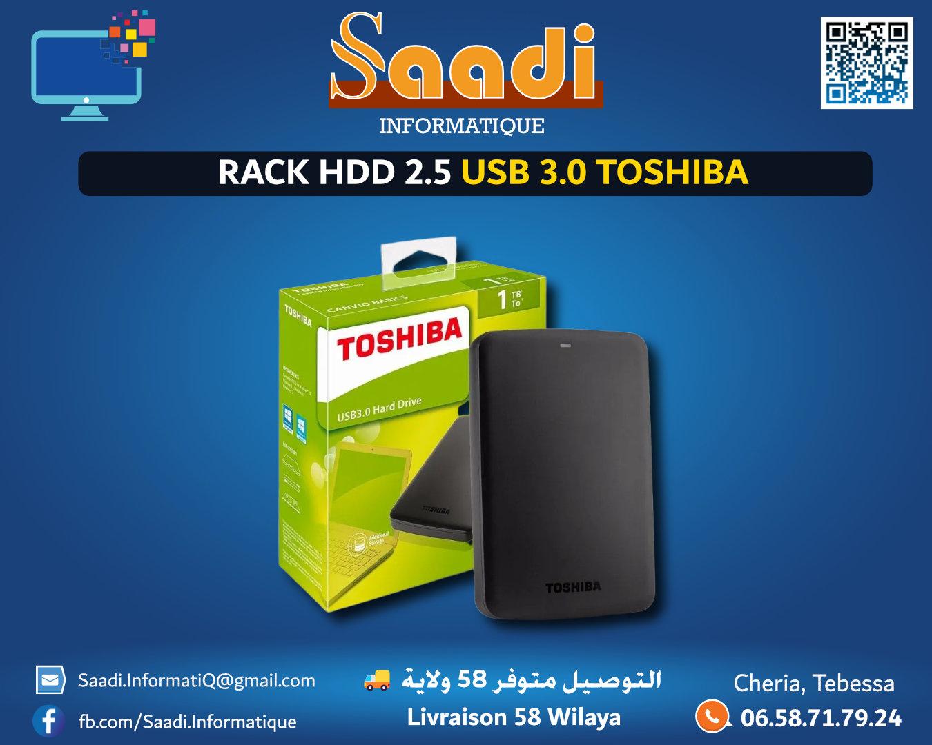 RACK SATA USB 3.0 TOSHIBA