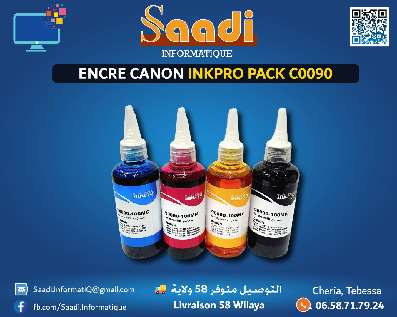 ENCRE CANON INKPRO PACK C0090