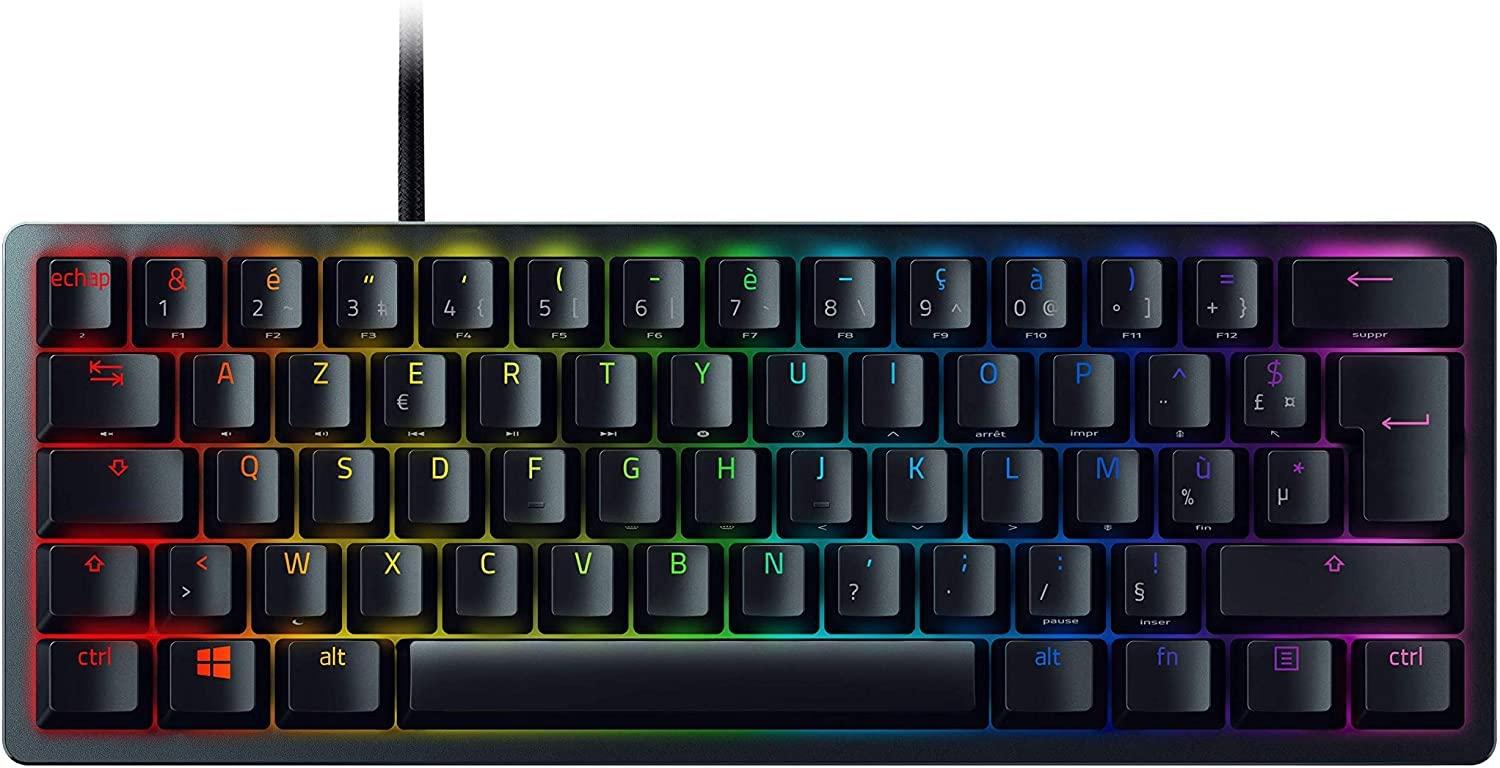 CLAVIER SHORT MODEL MECHANICAL BLACK SWITCH BLEU