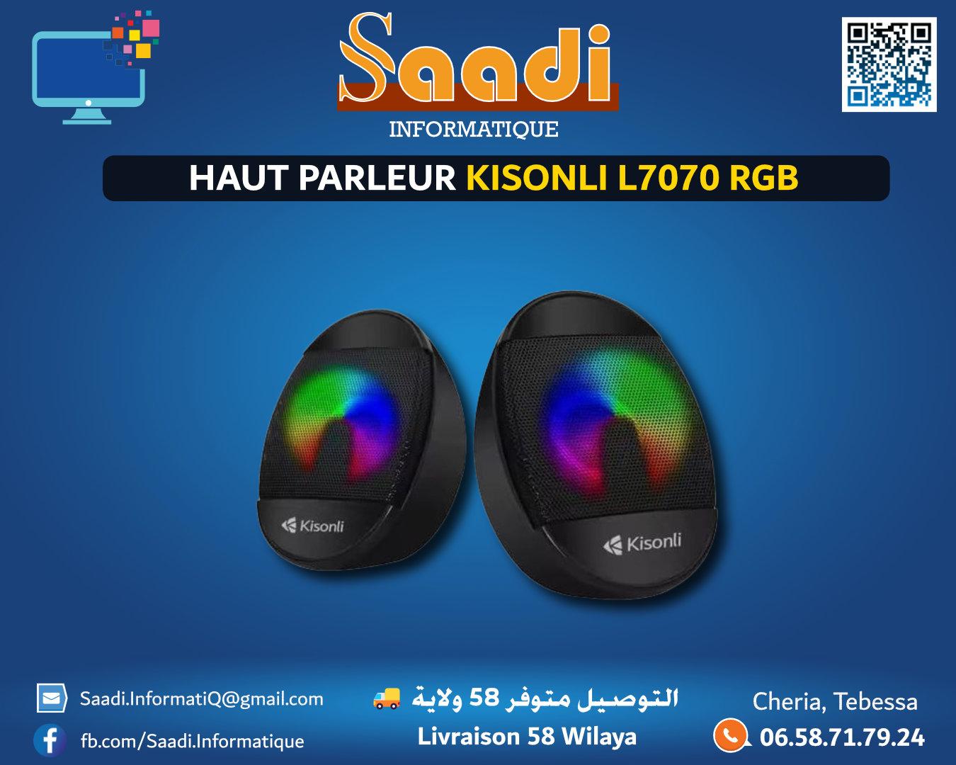 HAUT PARLEUR KISONLI L7070 RGB
