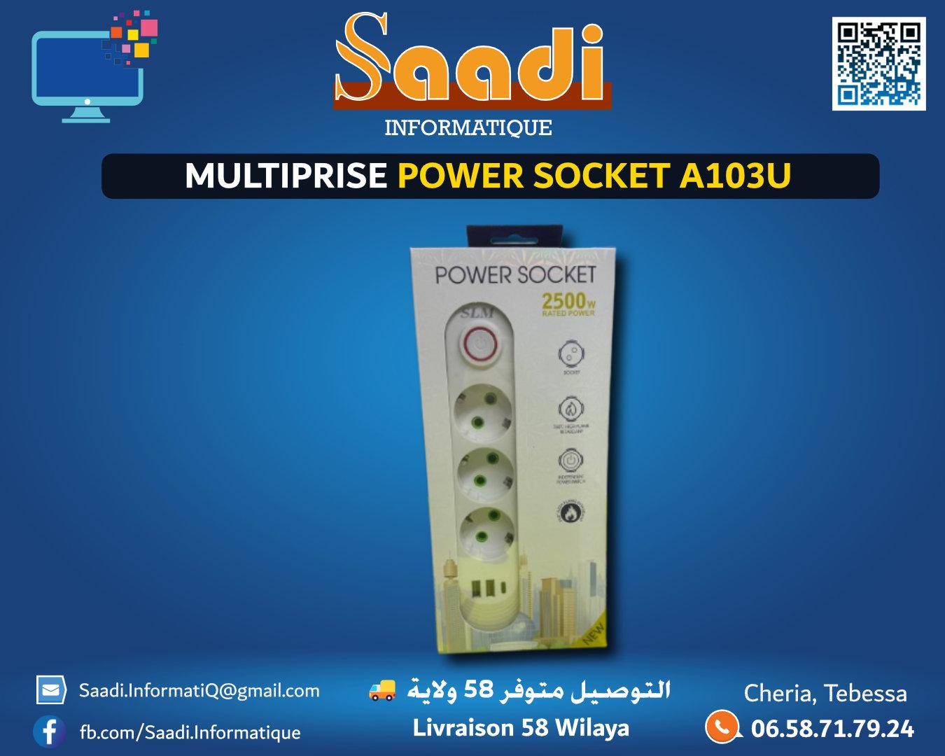 MULTIPRISE POWER SOCKET A103U