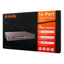 Switch Tenda 16-port Gigabit Ethernet Desktop/Rackmount TEG1016D
