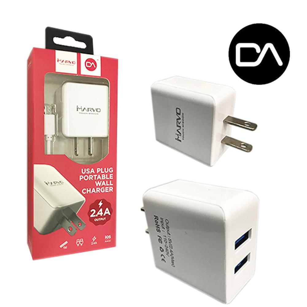 Chargeur Phone MARVO DA DT0081MWE 2.4A