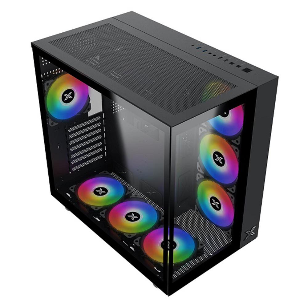 Boitier Gamer AQUA ULTRA BLACK XIGMATEK