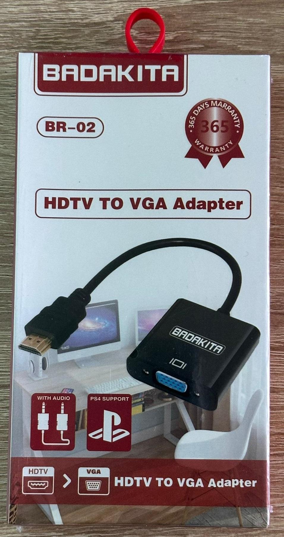 Adaptateur HDMI TO VGA avec audio