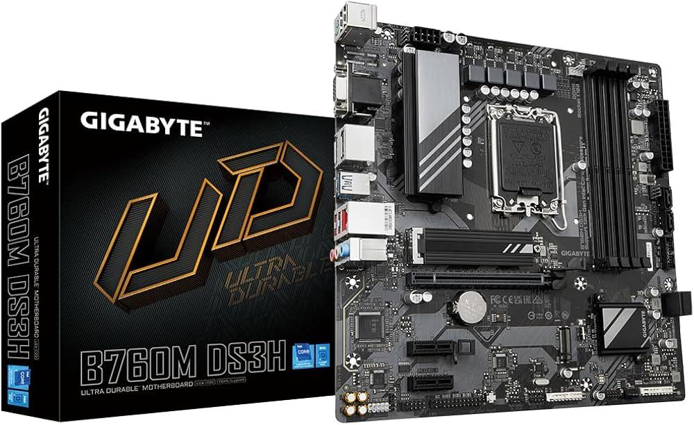 CARTE MERE GIGABYTE B760M DS3H DDR4