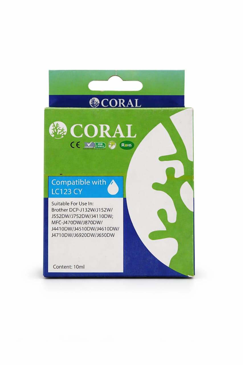 Cartouche Brother LC123 CY Bleu