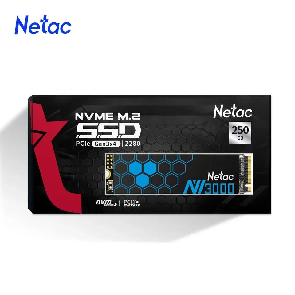 Nvme M.2 Ssd PCIe gen3x4 Netac 250gb