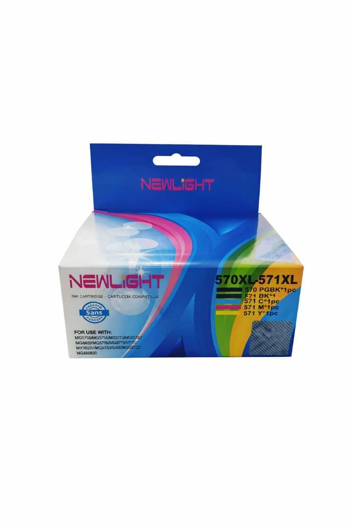 Pack Cartouche Canon Pack 570/571 BK/CY/MG/YL Koanan