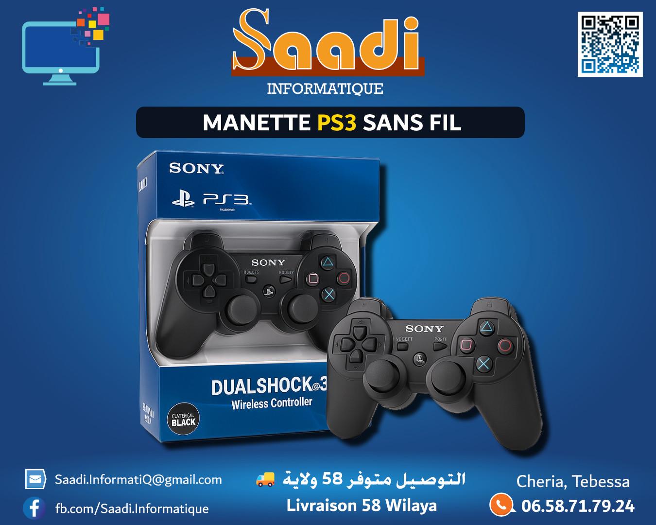 MANETTE PS3 SANS FIL